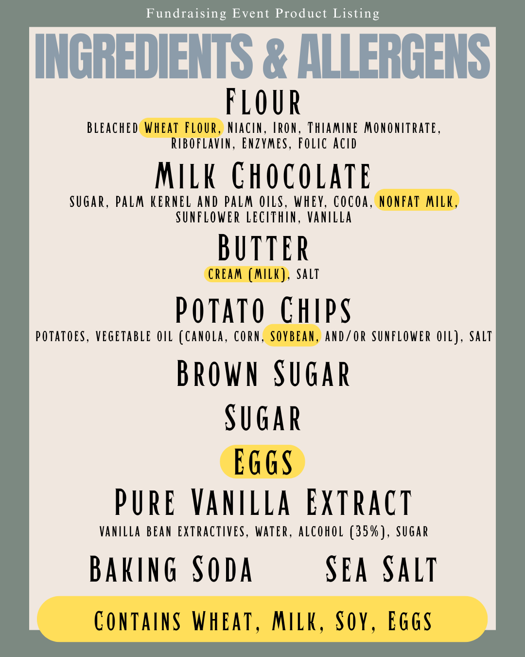 Chocolate Chip Potato Chip