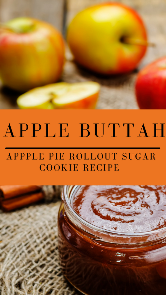 Apple Buttah: Apple Pie Rollout Cookie Recipe