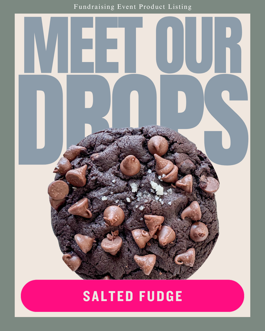 Salted Chocolate Fudge Cookie