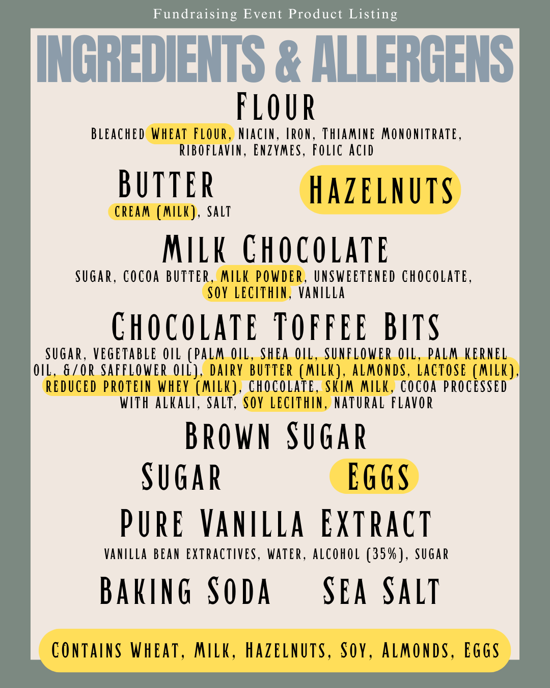 Chocolate Hazelnut Toffee