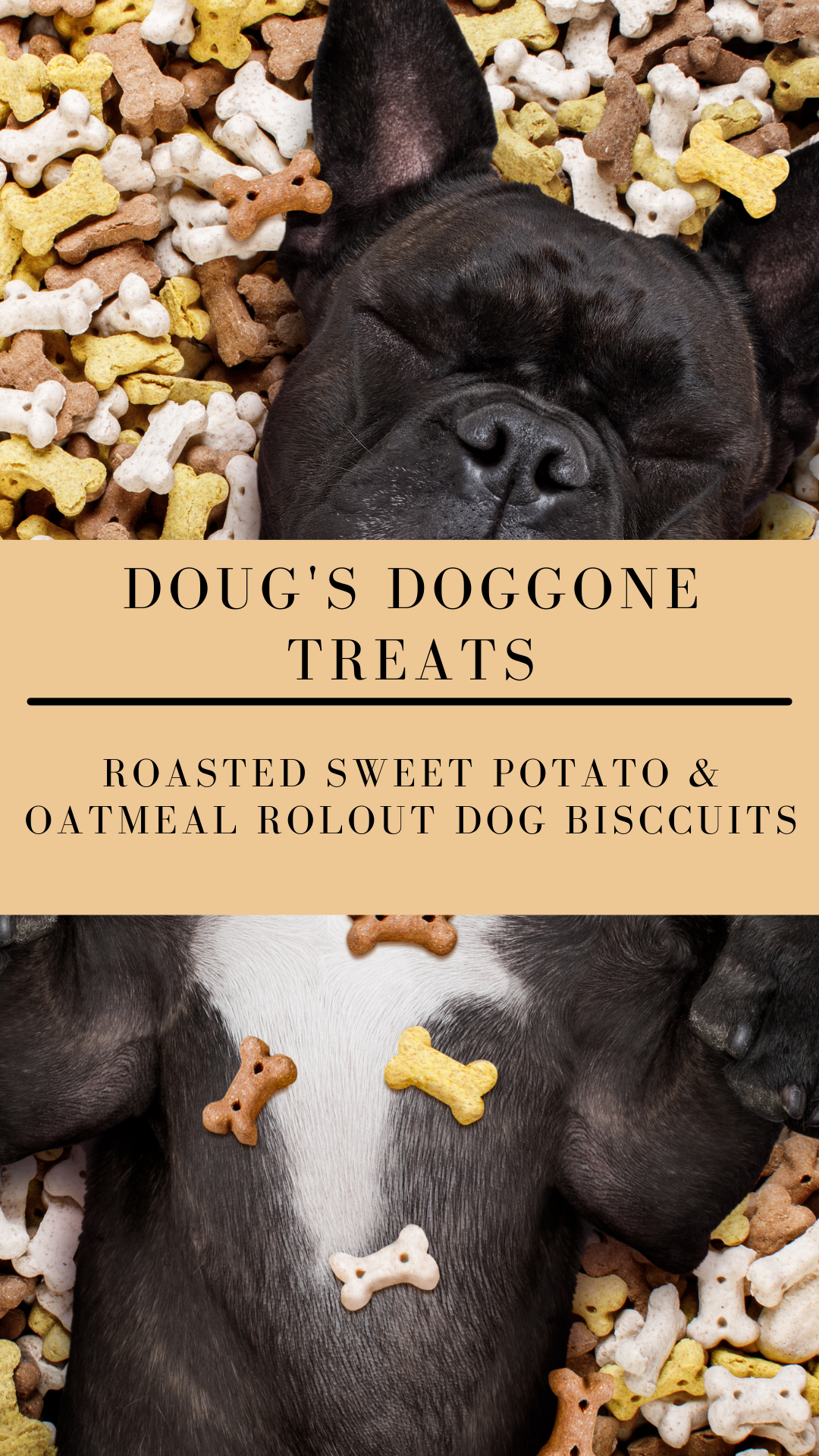 Doug's Doggone Treats: Roasted Sweet Potato & Oatmeal Rollout Dog Biscuits